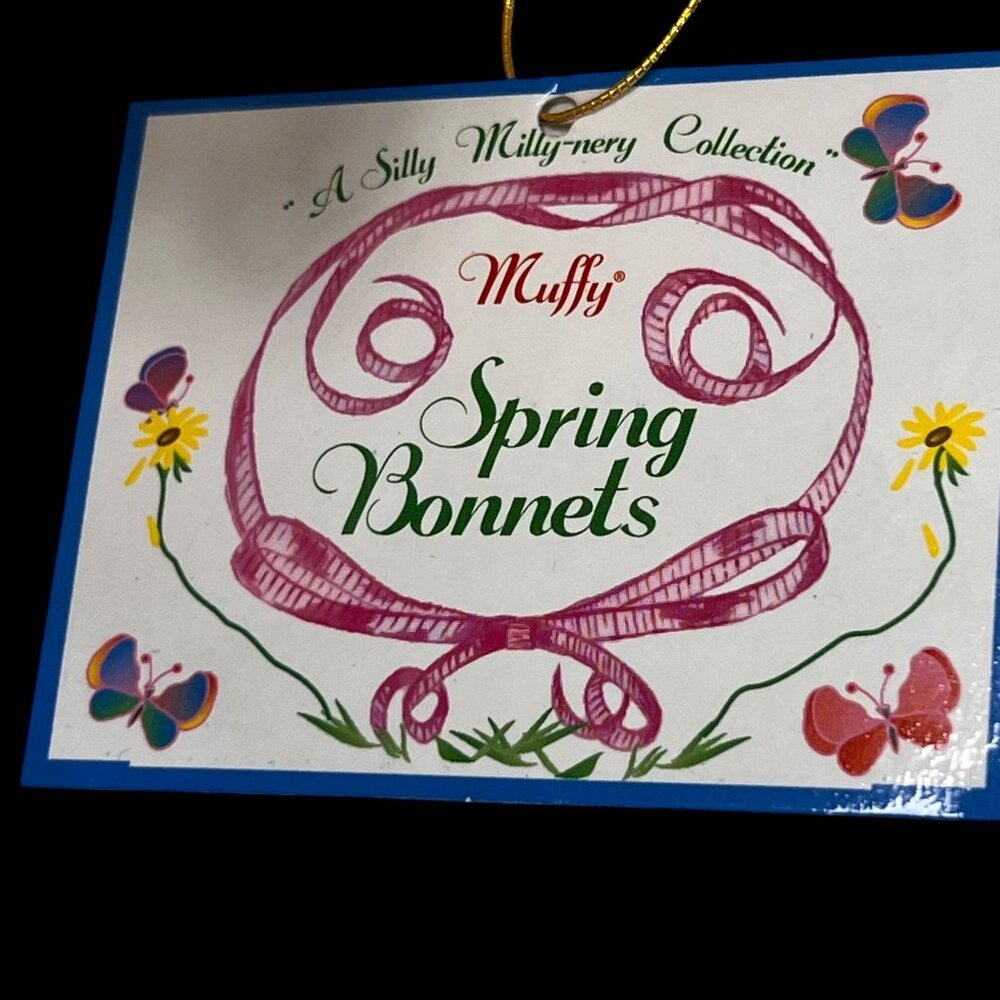 NABCO Hoppy Vanderhare Easter LOT Rose 4346 Muffy Spring Bonnets Baskets Tags - Picture 10 of 16